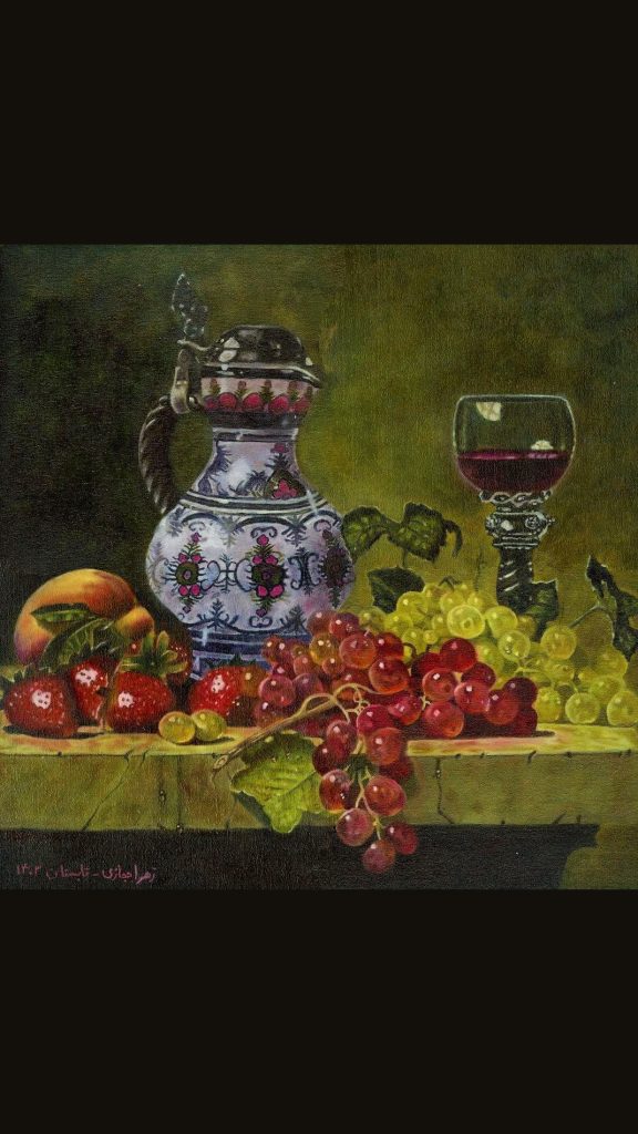 آموزش نقاشی رنگ روغن