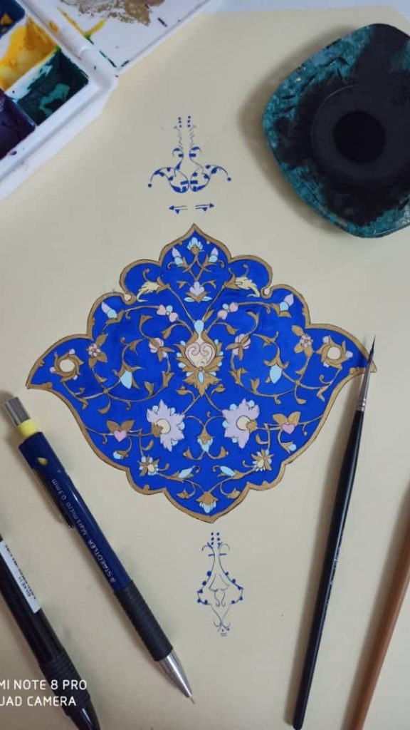 آموزش تذهیب