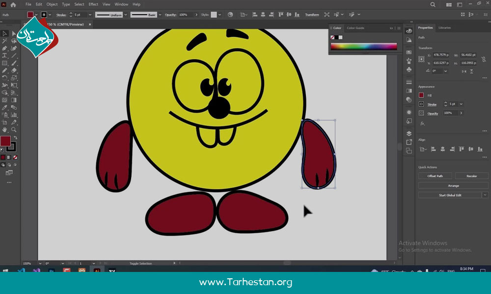 اصول تصویرسازی در ایلاستریتور