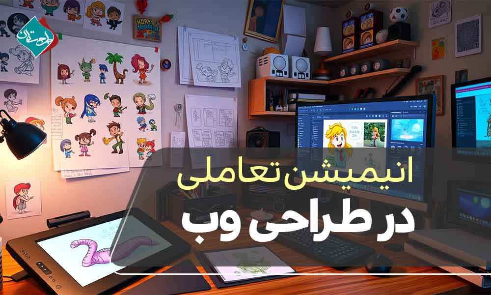 انیمیشن تعاملی در طراحی وب مدرن و تجربه کاربری