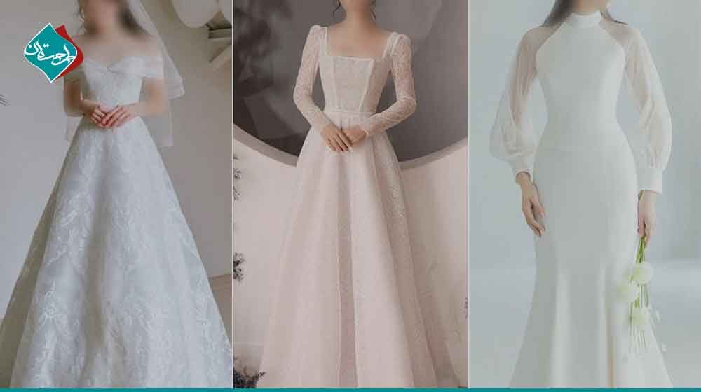 مراحل طراحی لباس عروس