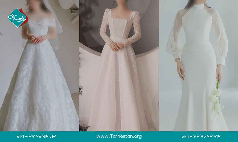 مراحل طراحی لباس عروس