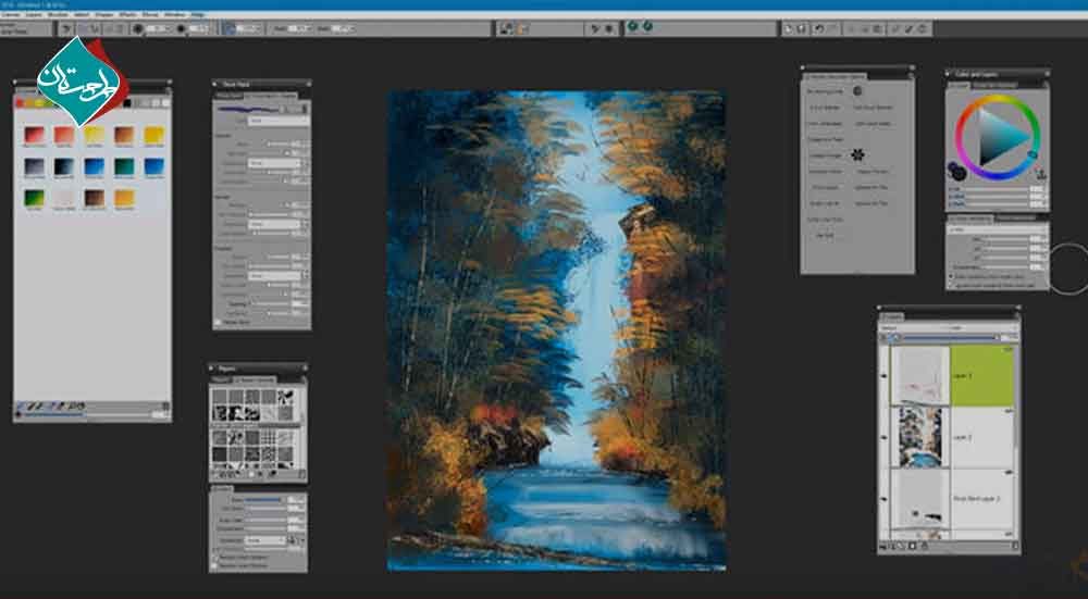 نرم افزار Infinite Painter برای نقاشی دیجیتال