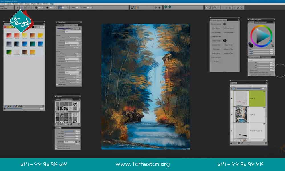 نرم افزار Infinite Painter برای نقاشی دیجیتال