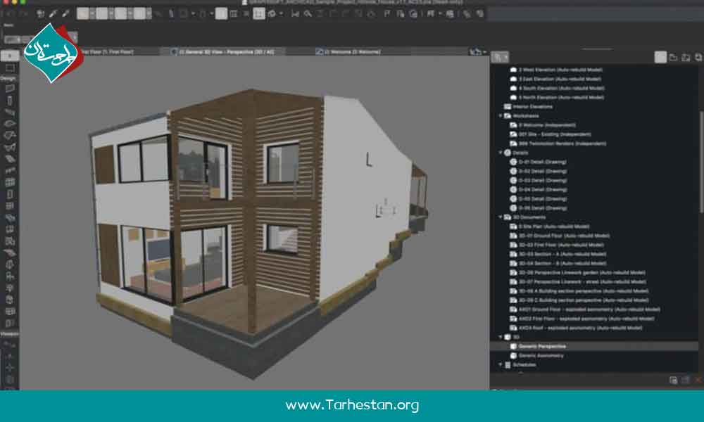 نرم افزار آرشیکد ArchiCAD