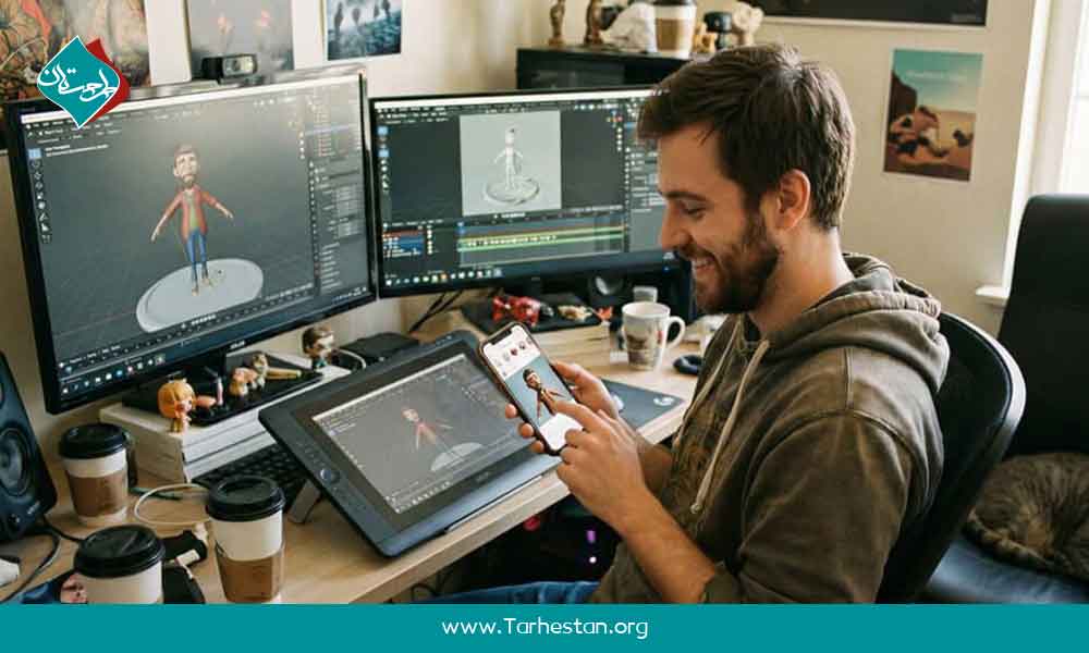 چگونه انیماتور شویم؟ مسیر یادگیری انیمیشن از صفر تا بازار کار
