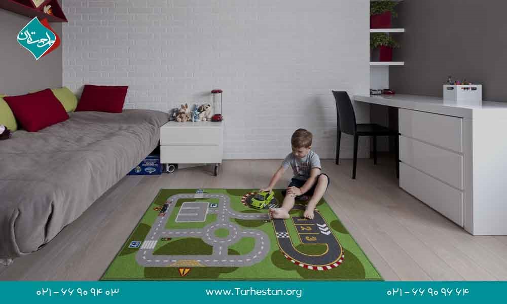 استفاده از فرش و موکت ضد حساسیت در اتاق کودک