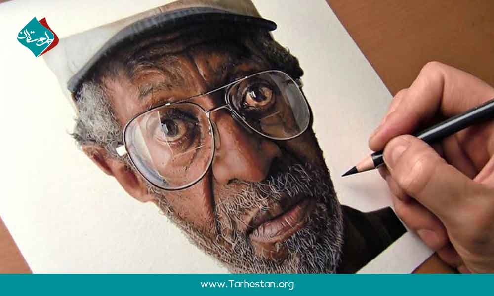 مسیر آموزش نقاشی هایپررئال با مدادرنگی 