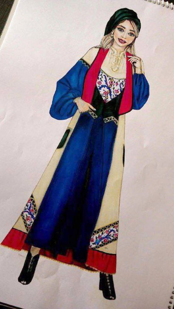 آموزش طراحی لباس