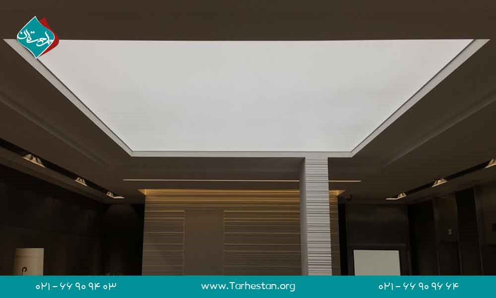 سقف کشسان در دسته نورپردازی‌های مدرن به شمار می‌رود که می‌‌تواند جلوه‌ای از طبیعت را در سقف منزل شما ایجاد کند.