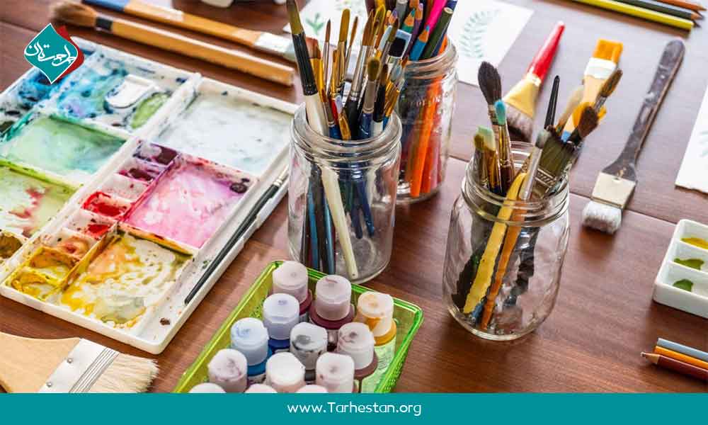ابزارهای حرفه ای در نگارگری و تذهیب