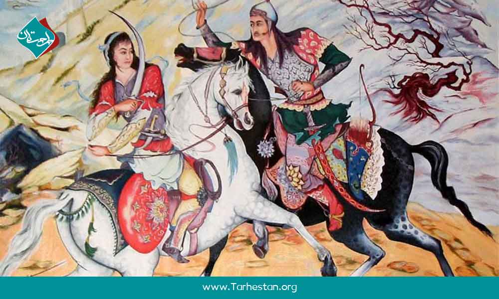 جایگاه زن در فرهنگ و هنر ایرانی 