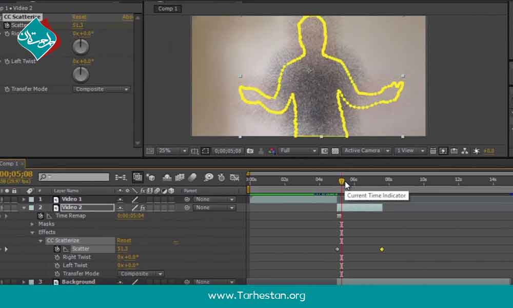 رزولوشن مناسب را انتخاب کنید