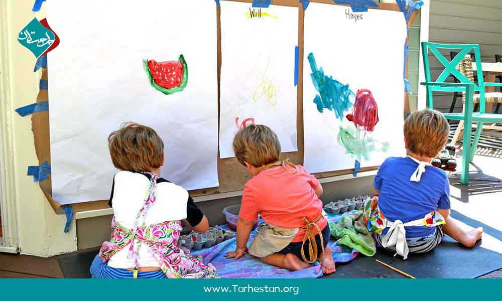 بهترین سن شروع نقاشی برای کودکان